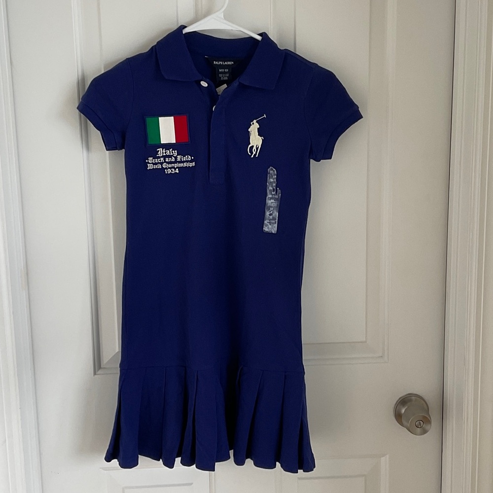 Polo by Ralph Lauren Kids Navy Polo Dress